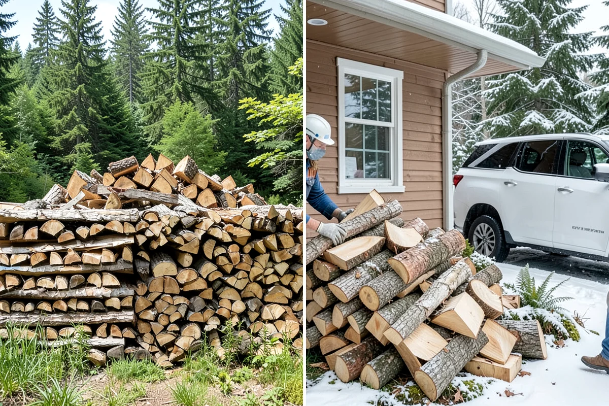 Firewood Relocation in Everett, Snohomish County, WA - Show us the wood and where it needs to go