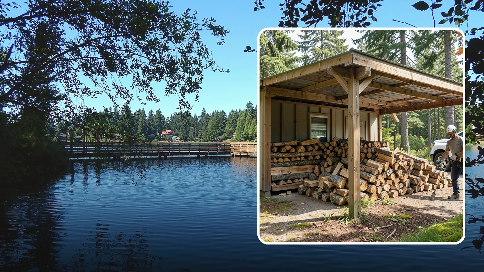 Firewood Relocation in Federal Way, King County, WA - Our firewood relocation service moves your existing wood supply to a new spot, shed, or property without the back-breaking work.