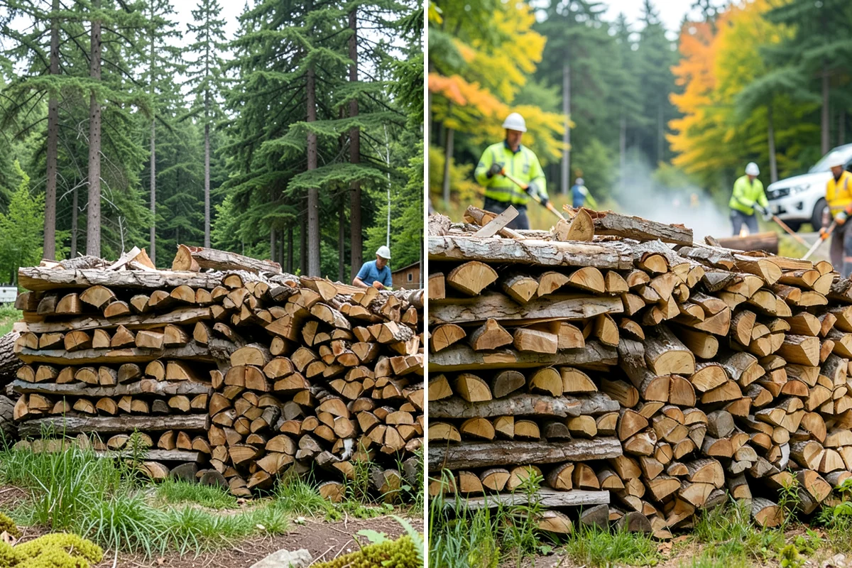 Firewood Relocation in Gig Harbor, Pierce County, WA - Show us the wood and where it needs to go
