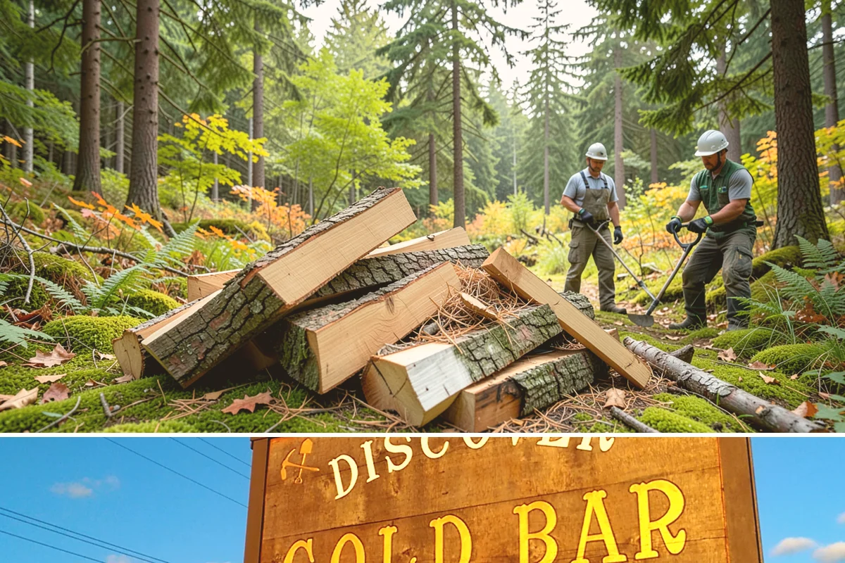 Firewood Relocation in Gold Bar, Snohomish County, WA - Often requested in early fall when moving wood into covered storage ahead of winter.