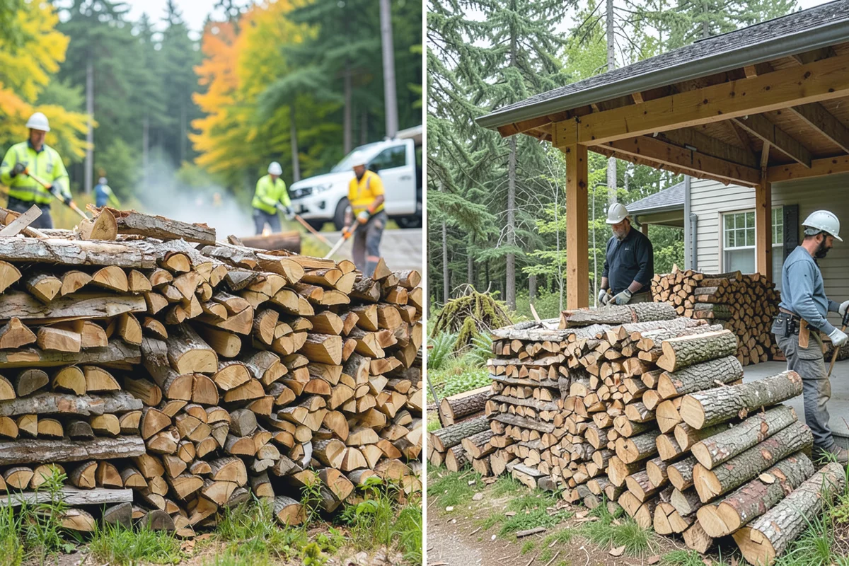 Firewood Relocation in Hamilton, Skagit County, WA - Show us the wood and where it needs to go