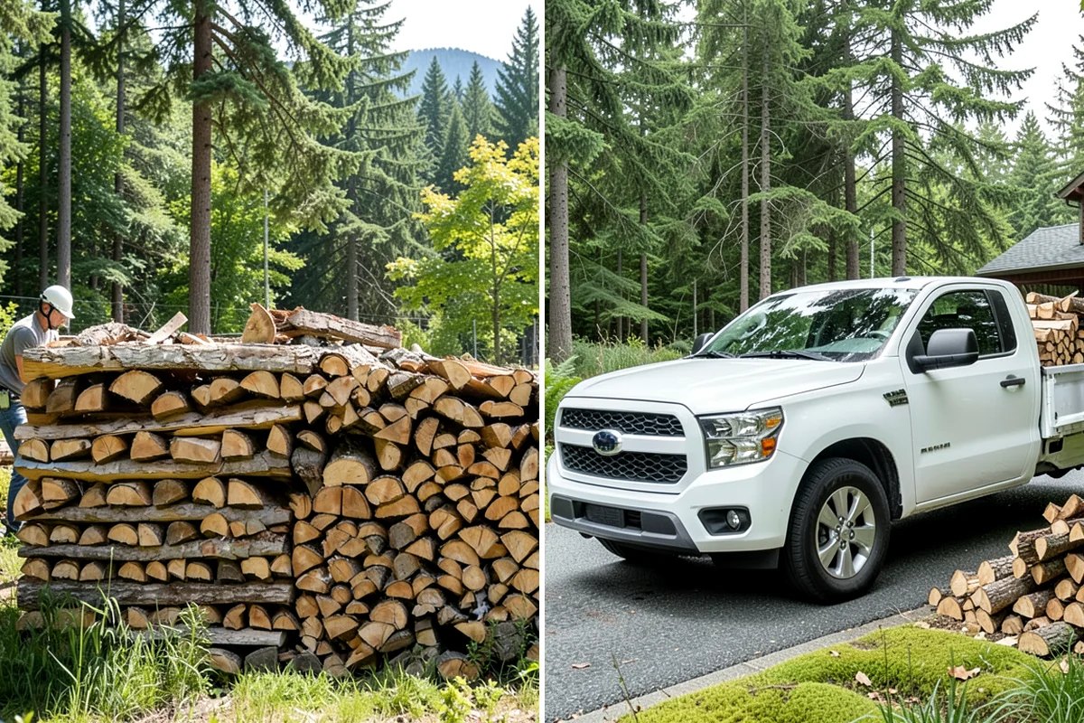 Firewood Relocation in Kenmore, King County, WA - Show us the wood and where it needs to go