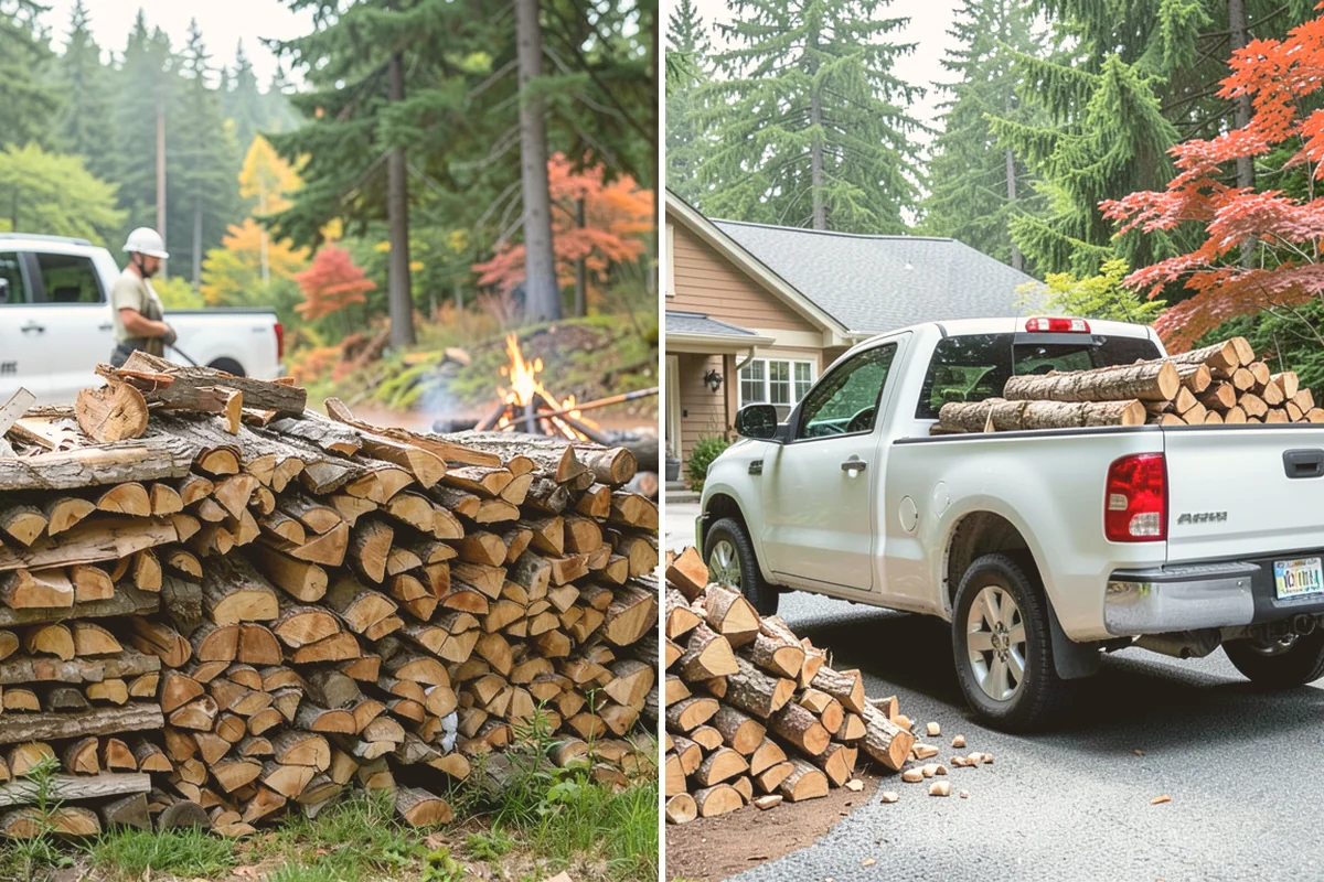 Firewood Relocation in Kent, King County, WA - Show us the wood and where it needs to go