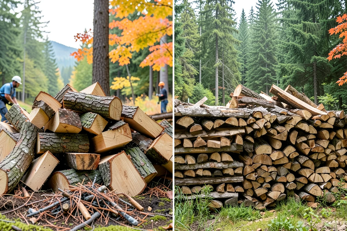 Firewood Relocation in Maple Valley, King County, WA - Show us the wood and where it needs to go