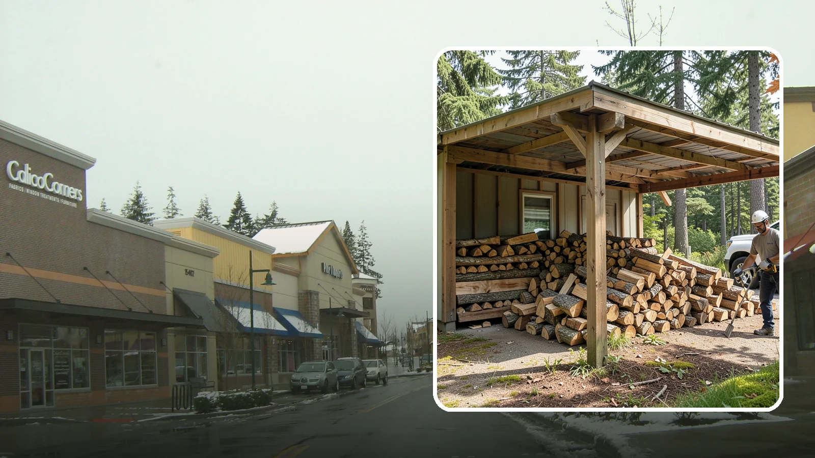 Firewood Relocation in Mill Creek, Snohomish County, WA - Our firewood relocation service moves your existing wood supply to a new spot, shed, or property without the back-breaking work.