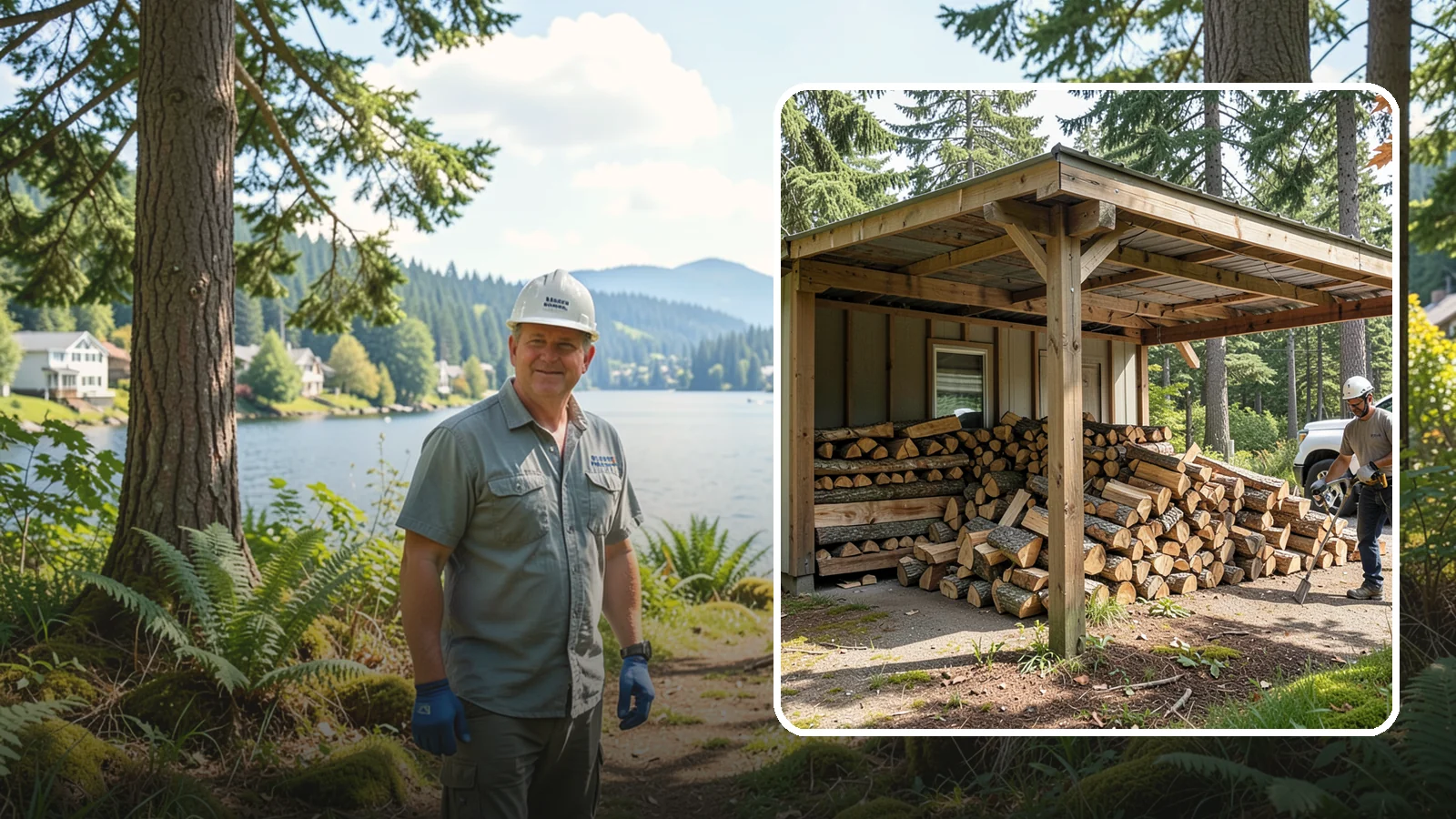 Firewood Relocation in Milton, King County, WA - Our firewood relocation service moves your existing wood supply to a new spot, shed, or property without the back-breaking work.