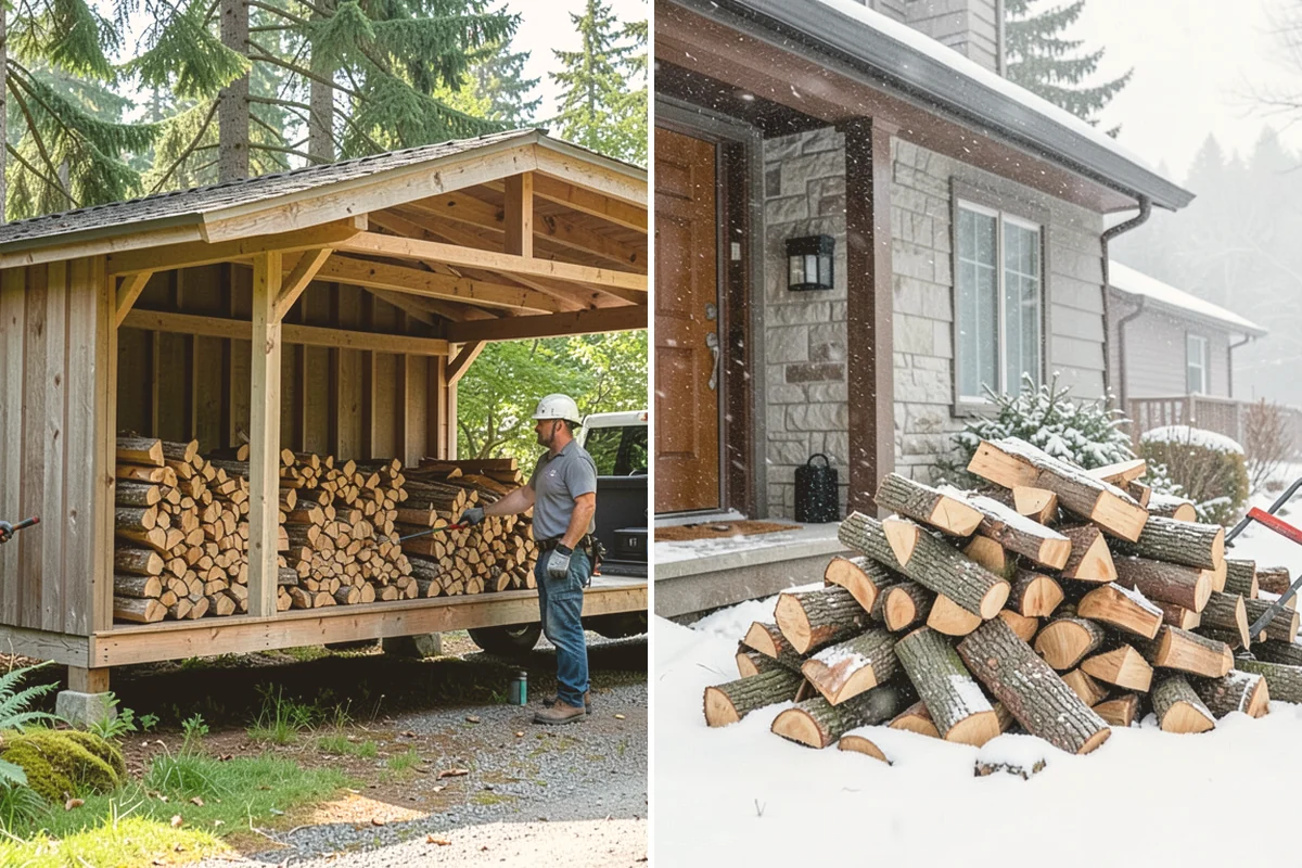 Firewood Relocation in Milton, King County, WA - Show us the wood and where it needs to go