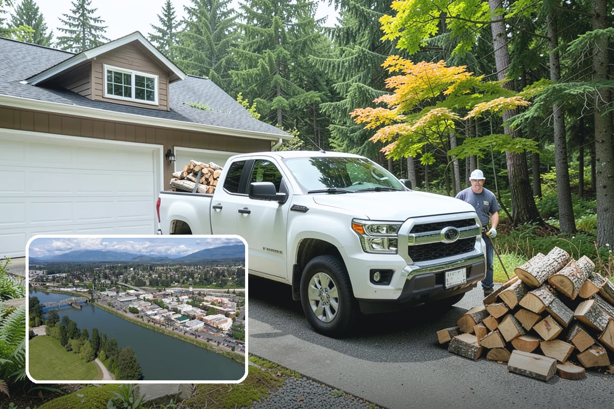 Firewood Relocation in Mount Vernon, WA - Moves heavy wood so you do not have to