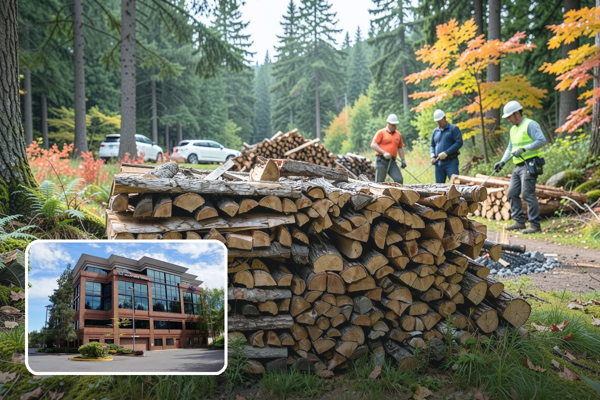 Firewood Relocation in Mountlake Terrace, WA - Moves heavy wood so you do not have to