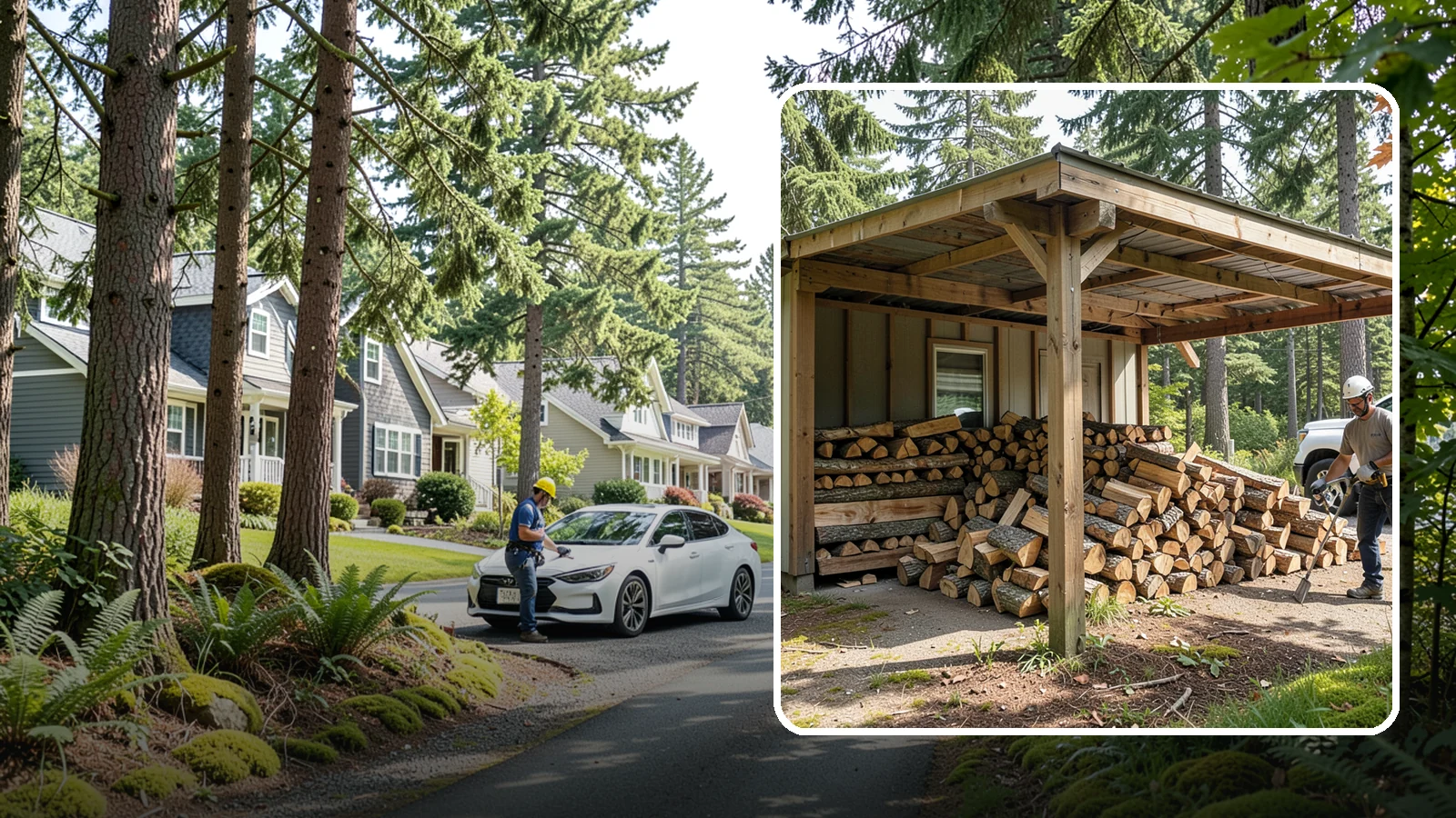 Firewood Relocation in Normandy Park, King County, WA - Our firewood relocation service moves your existing wood supply to a new spot, shed, or property without the back-breaking work.