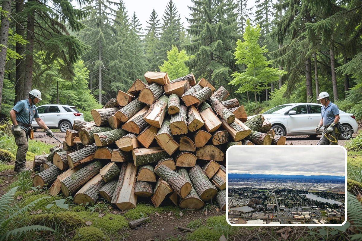 Firewood Relocation in SeaTac, WA - Moves heavy wood so you do not have to