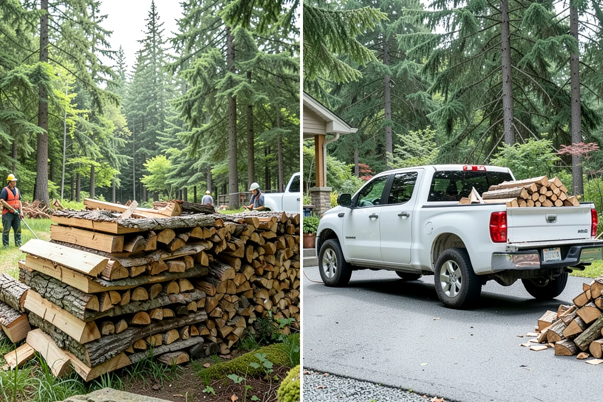 Firewood Relocation in Sedro-Woolley, Skagit County, WA - Show us the wood and where it needs to go