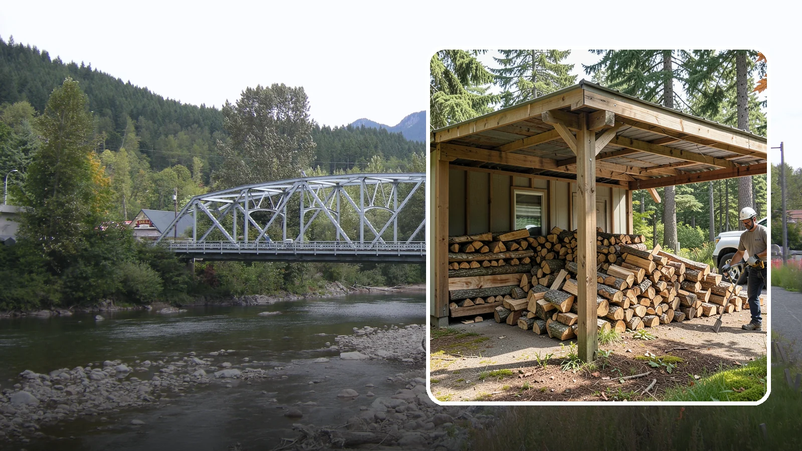 Firewood Relocation in Skykomish, King County, WA - Our firewood relocation service moves your existing wood supply to a new spot, shed, or property without the back-breaking work.