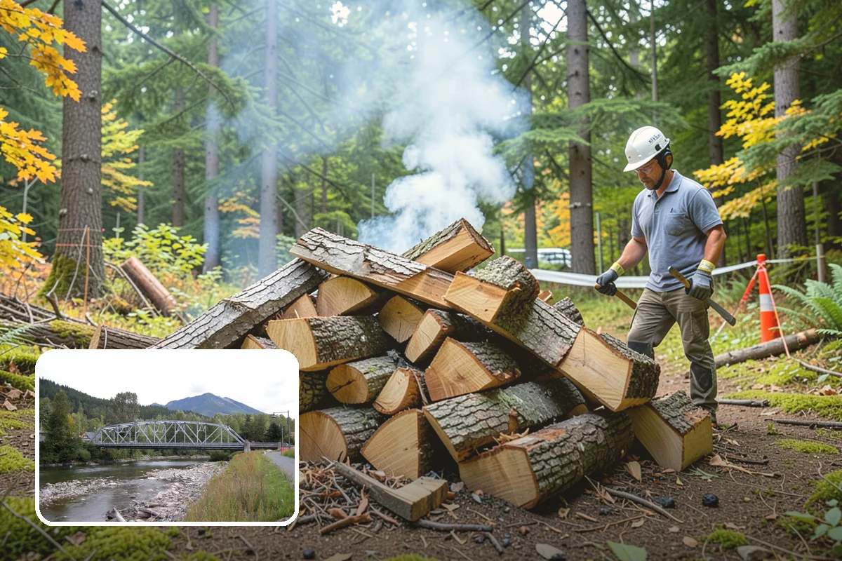 Firewood Relocation in Skykomish, King County, WA - Moves heavy wood so you do not have to