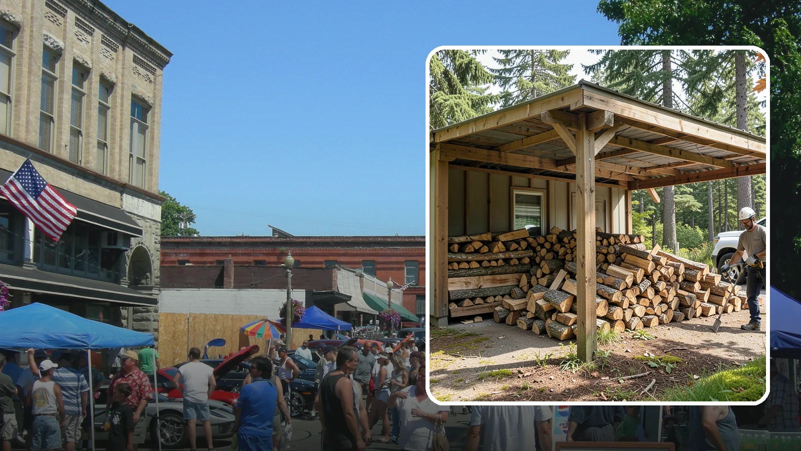 Firewood Relocation in Snohomish, Snohomish County, WA - Our firewood relocation service moves your existing wood supply to a new spot, shed, or property without the back-breaking work.