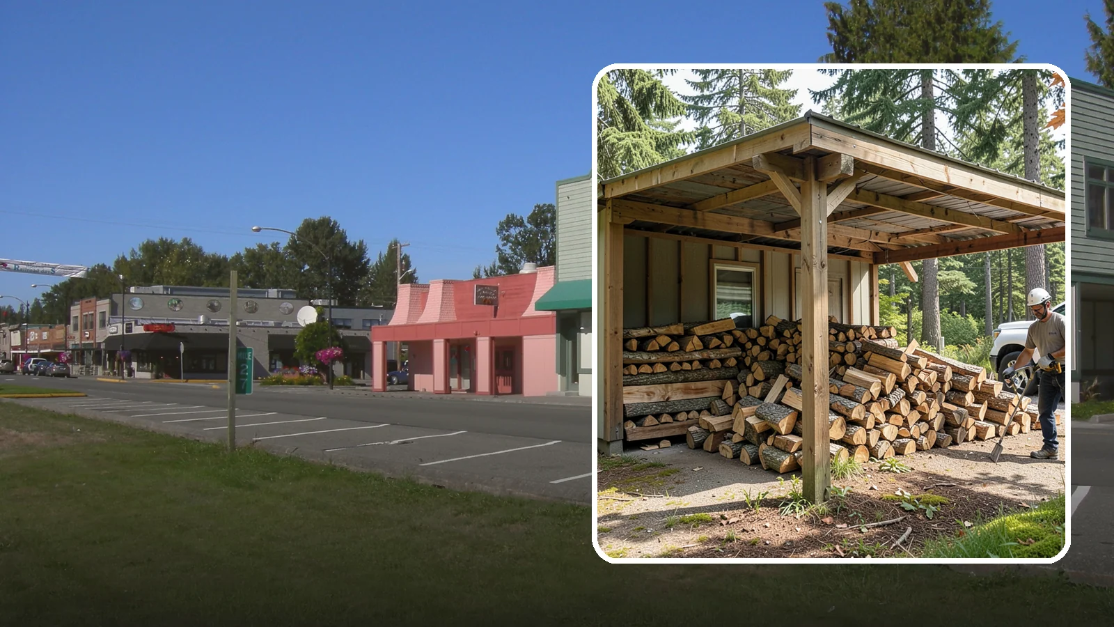 Firewood Relocation in Snoqualmie, King County, WA - Our firewood relocation service moves your existing wood supply to a new spot, shed, or property without the back-breaking work.