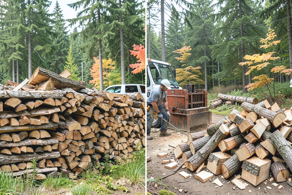 Firewood Relocation in South Prairie, Pierce County, WA - Show us the wood and where it needs to go