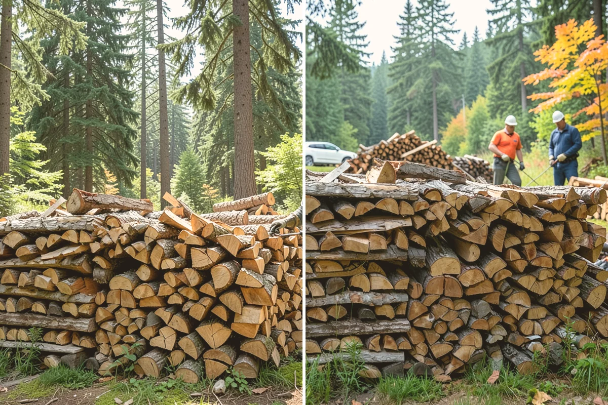Firewood Relocation in Stanwood, Snohomish County, WA - Show us the wood and where it needs to go