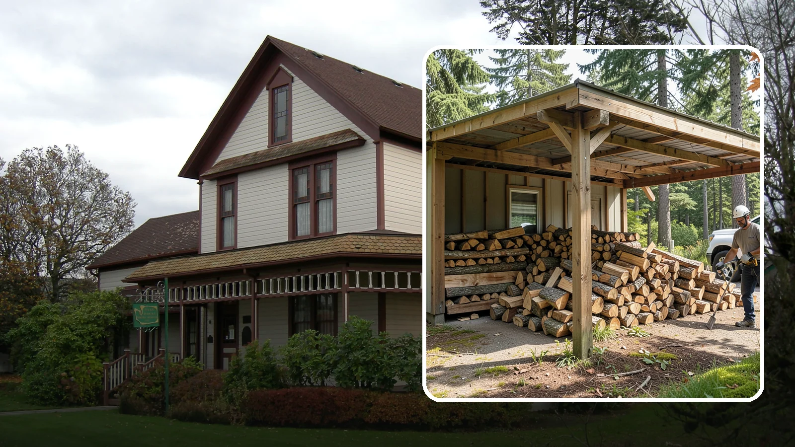 Firewood Relocation in Sumner, Pierce County, WA - Our firewood relocation service moves your existing wood supply to a new spot, shed, or property without the back-breaking work.