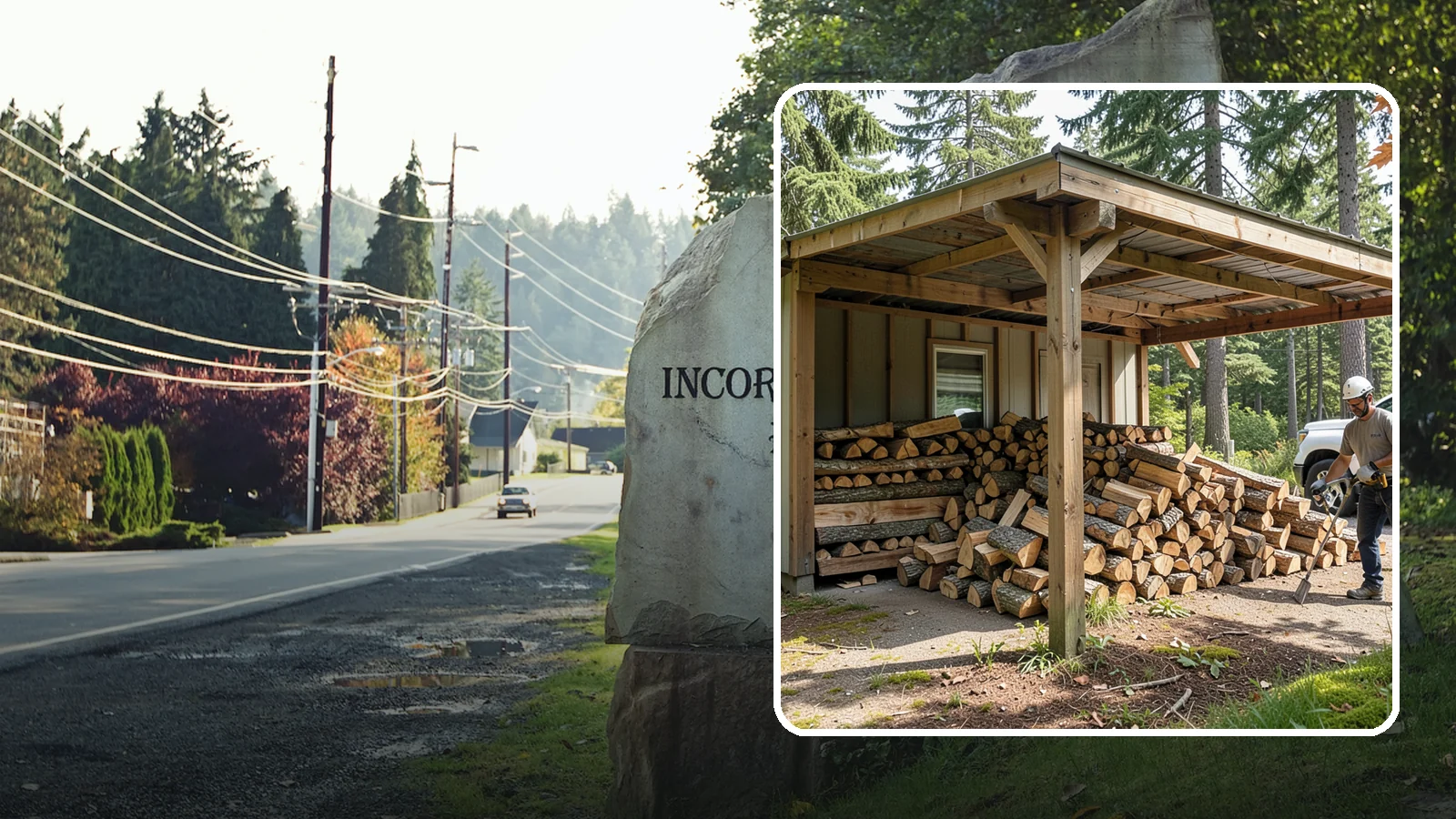 Firewood Relocation in Wilkeson, Pierce County, WA - Our firewood relocation service moves your existing wood supply to a new spot, shed, or property without the back-breaking work.