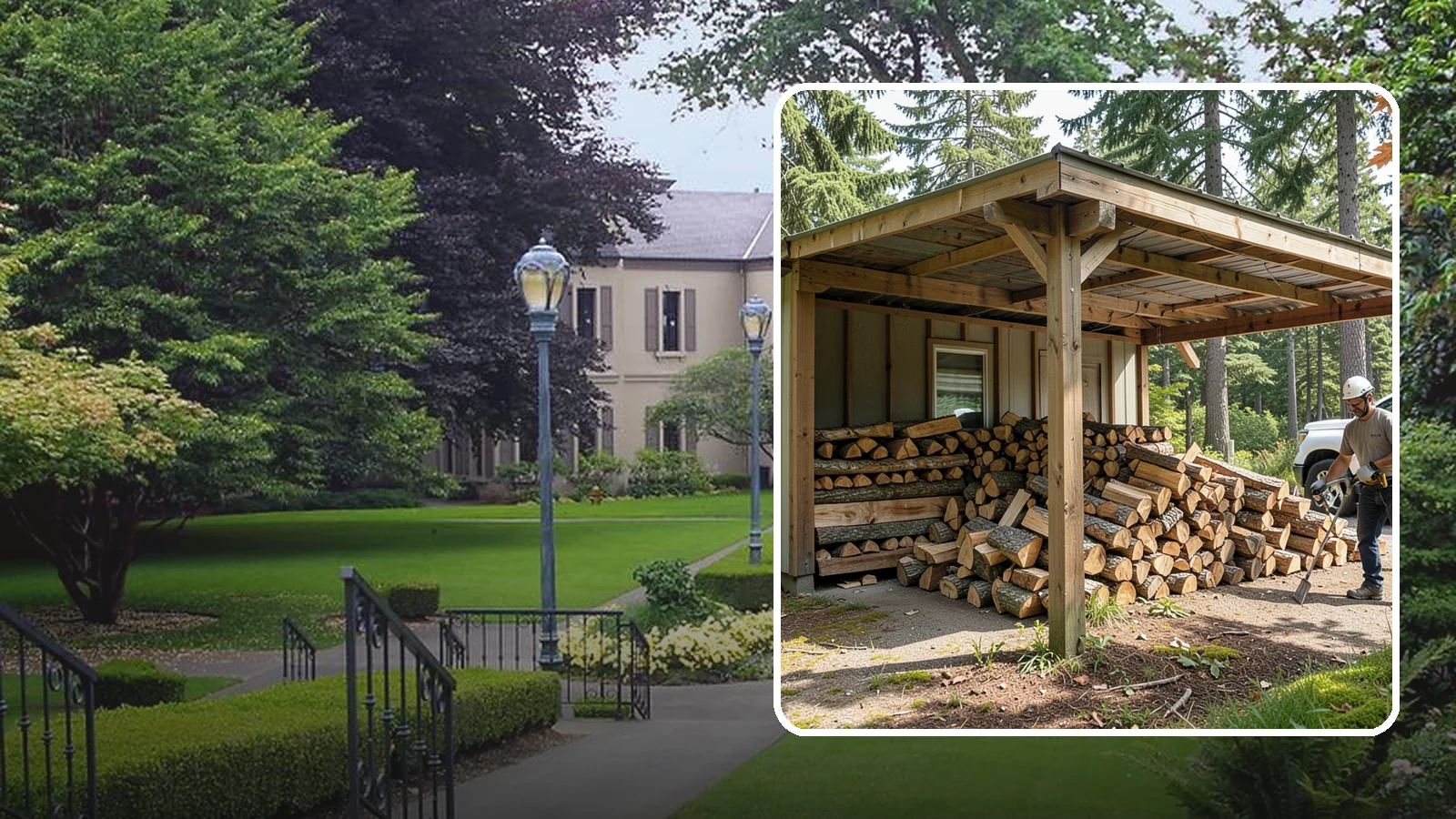Firewood Relocation in Woodinville, King County, WA - Our firewood relocation service moves your existing wood supply to a new spot, shed, or property without the back-breaking work.