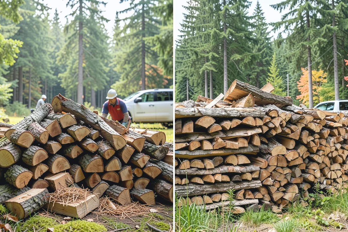 Firewood Relocation in Woodinville, King County, WA - Show us the wood and where it needs to go