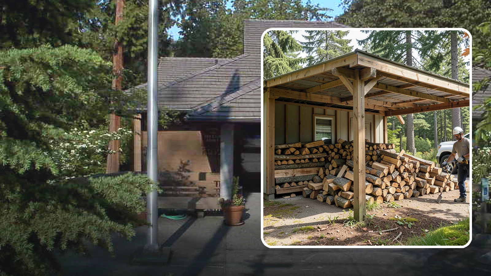 Firewood Relocation in Yarrow Point, King County, WA - Our firewood relocation service moves your existing wood supply to a new spot, shed, or property without the back-breaking work.