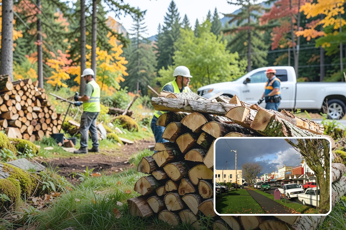 Firewood Restocking in Arlington, Snohomish County, WA - Never run out during the cold season