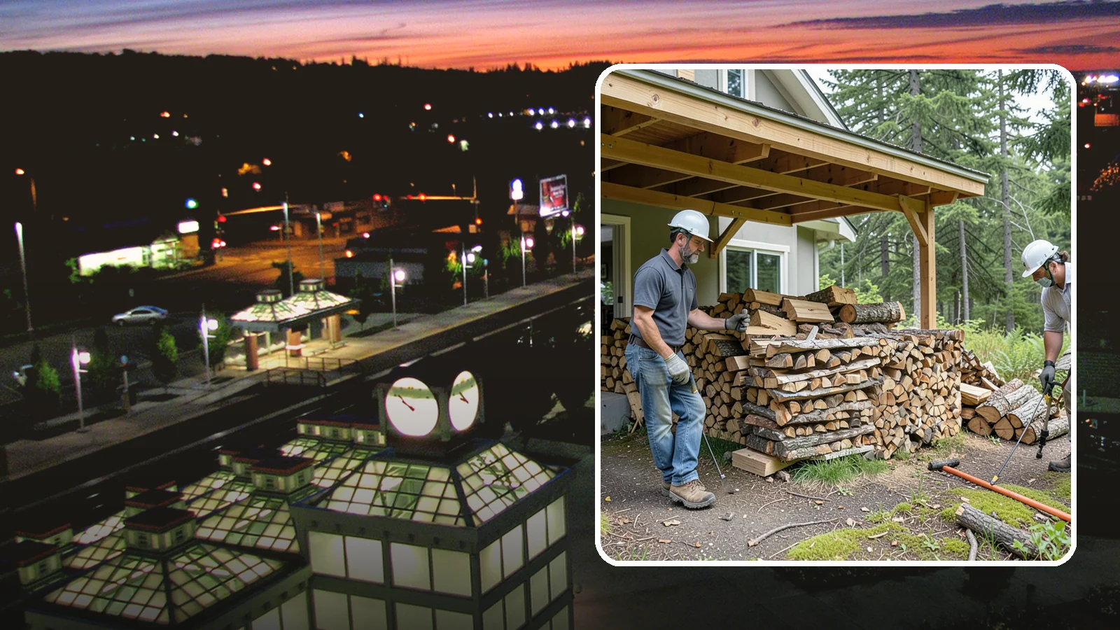 Firewood Restocking in Auburn, King County, WA - We monitor and refill your firewood supply on a recurring basis so you never run out during the heating season.