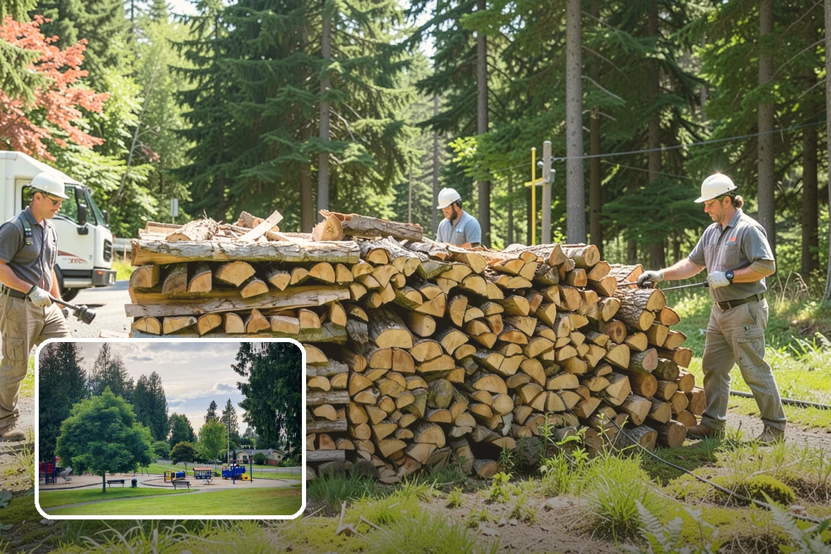 Firewood Restocking in Bonney Lake, Pierce County, WA - Never run out during the cold season