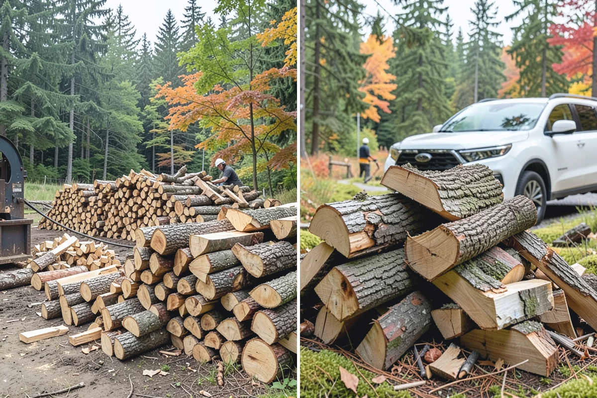 Firewood Restocking in Bonney Lake, Pierce County, WA - We estimate how quickly you go through wood