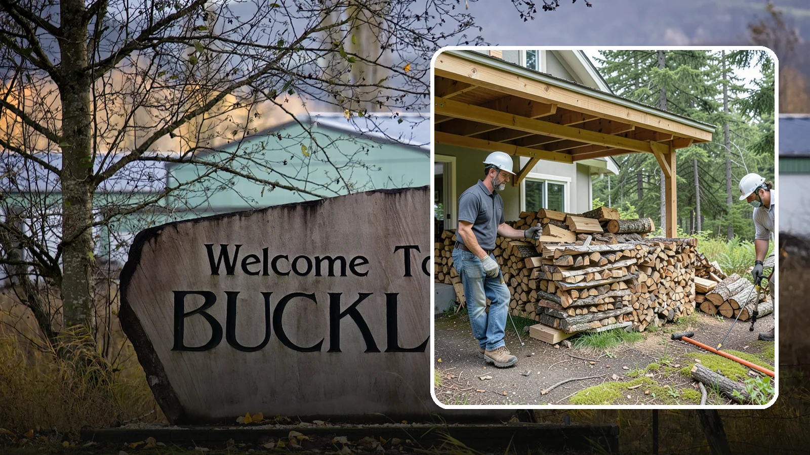 Firewood Restocking in Buckley, Pierce County, WA - We monitor and refill your firewood supply on a recurring basis so you never run out during the heating season.