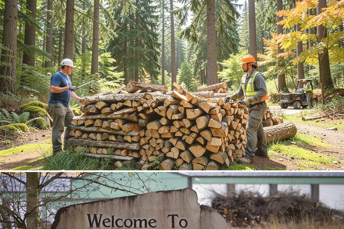 Firewood Restocking in Buckley, Pierce County, WA - Set up restocking before winter so your automatic refills carry you through the coldest, wettest months.