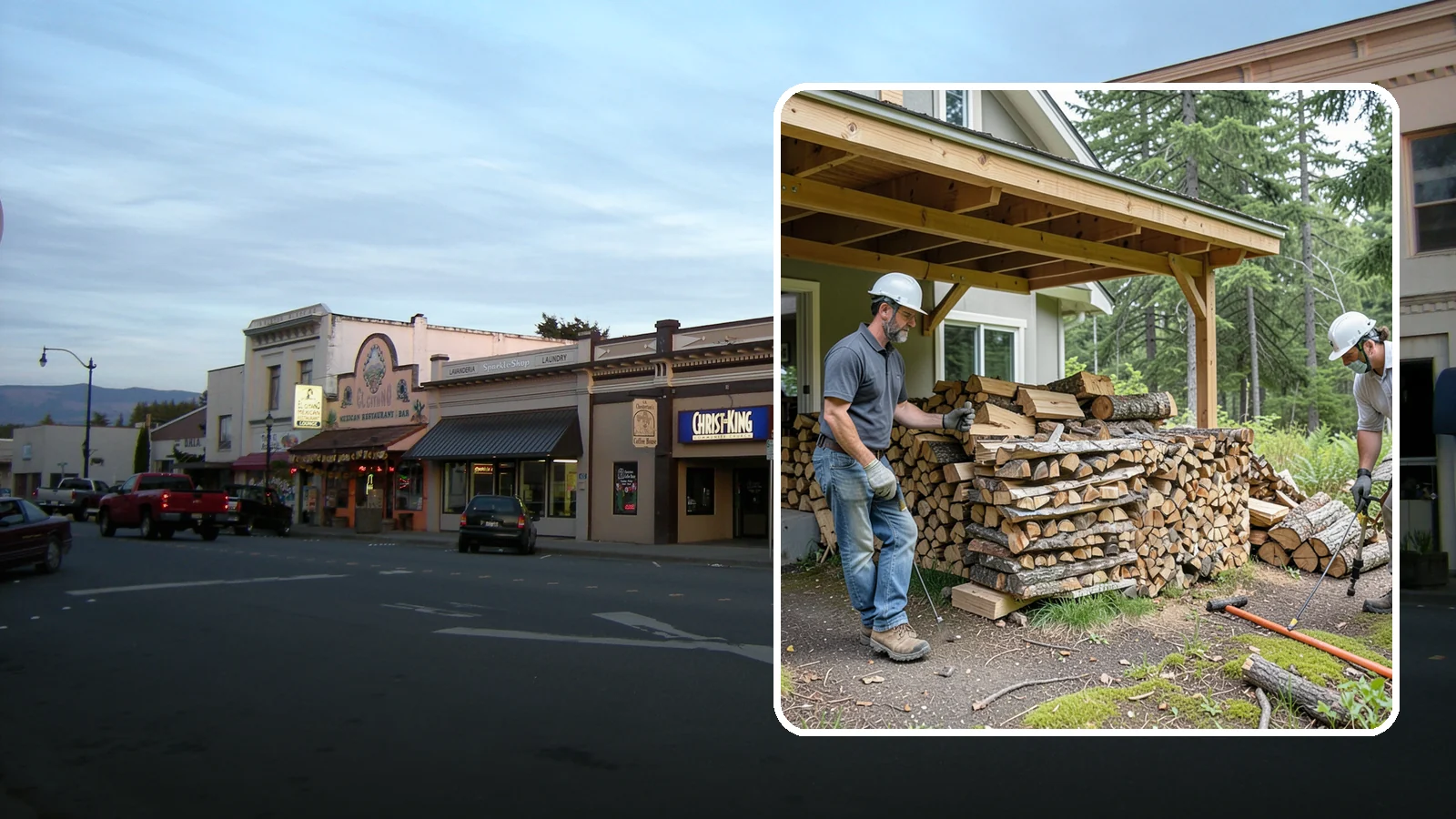 Firewood Restocking in Burlington, Skagit County, WA - We monitor and refill your firewood supply on a recurring basis so you never run out during the heating season.