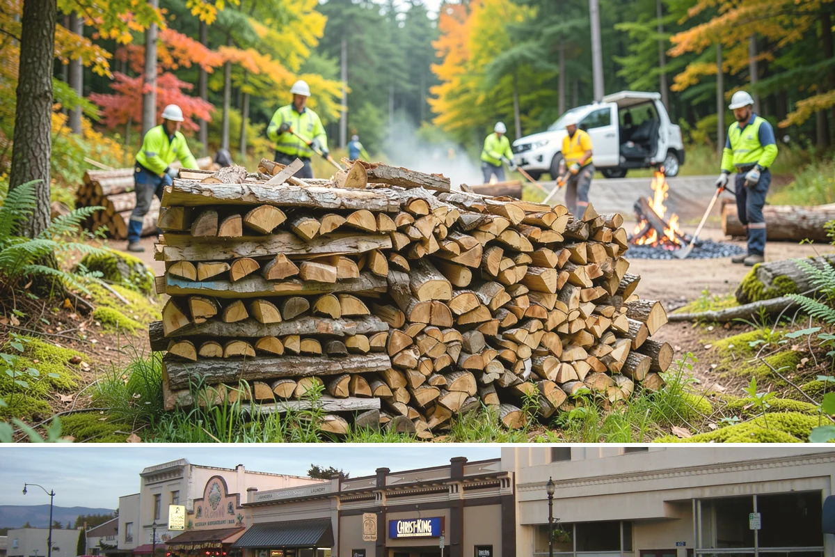 Firewood Restocking in Burlington, Skagit County, WA - Set up restocking before winter so your automatic refills carry you through the coldest, wettest months.