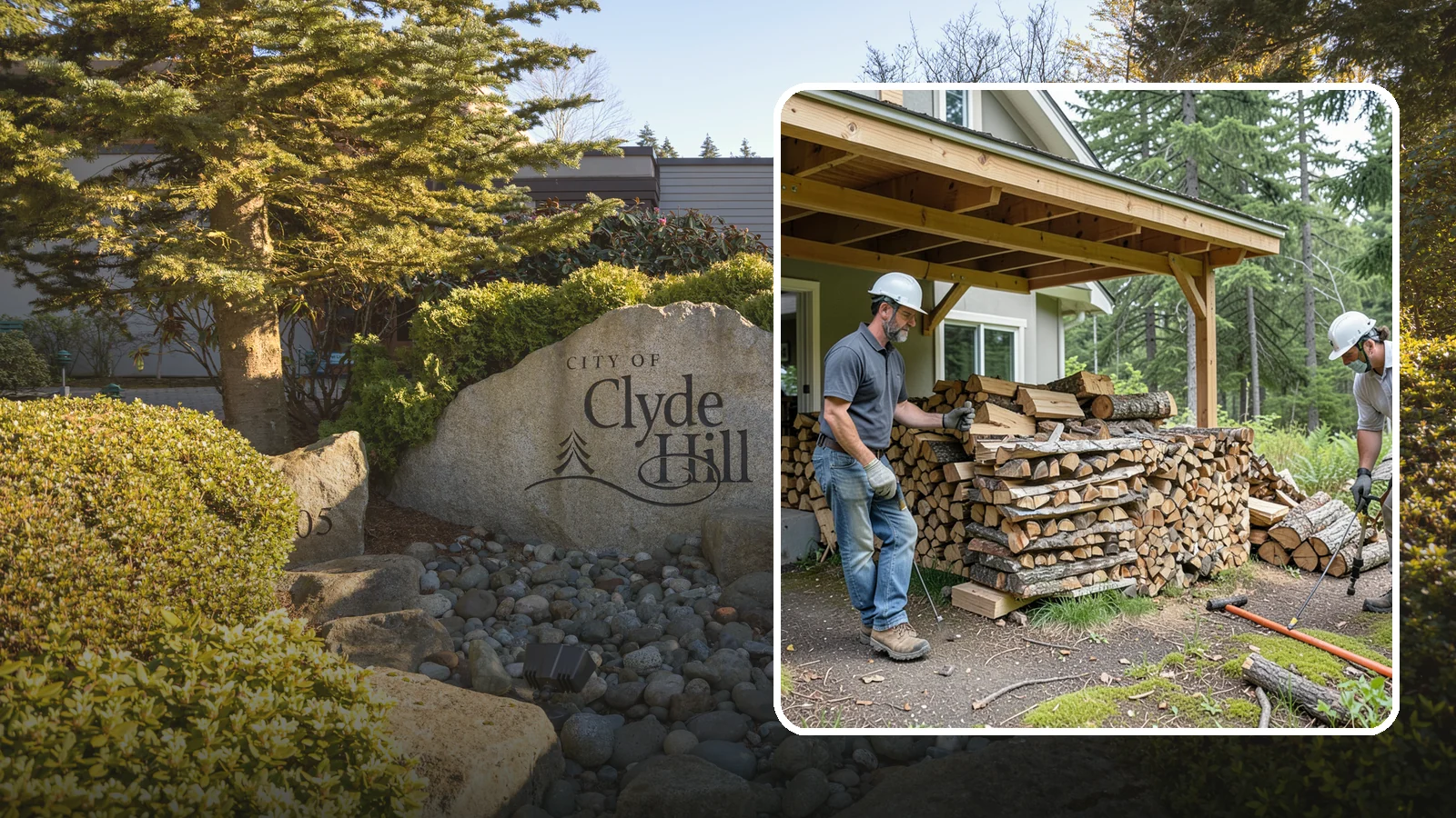 Firewood Restocking in Clyde Hill, King County, WA - We monitor and refill your firewood supply on a recurring basis so you never run out during the heating season.