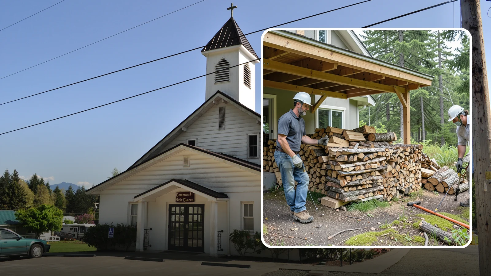 Firewood Restocking in Concrete, Skagit County, WA - We monitor and refill your firewood supply on a recurring basis so you never run out during the heating season.