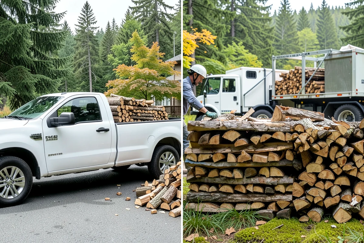 Firewood Restocking in Concrete, Skagit County, WA - We estimate how quickly you go through wood