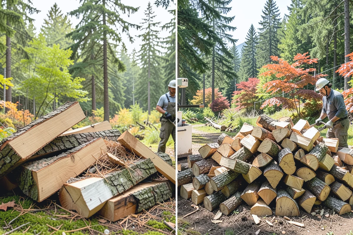Firewood Restocking in Coupeville, Island County, WA - We estimate how quickly you go through wood