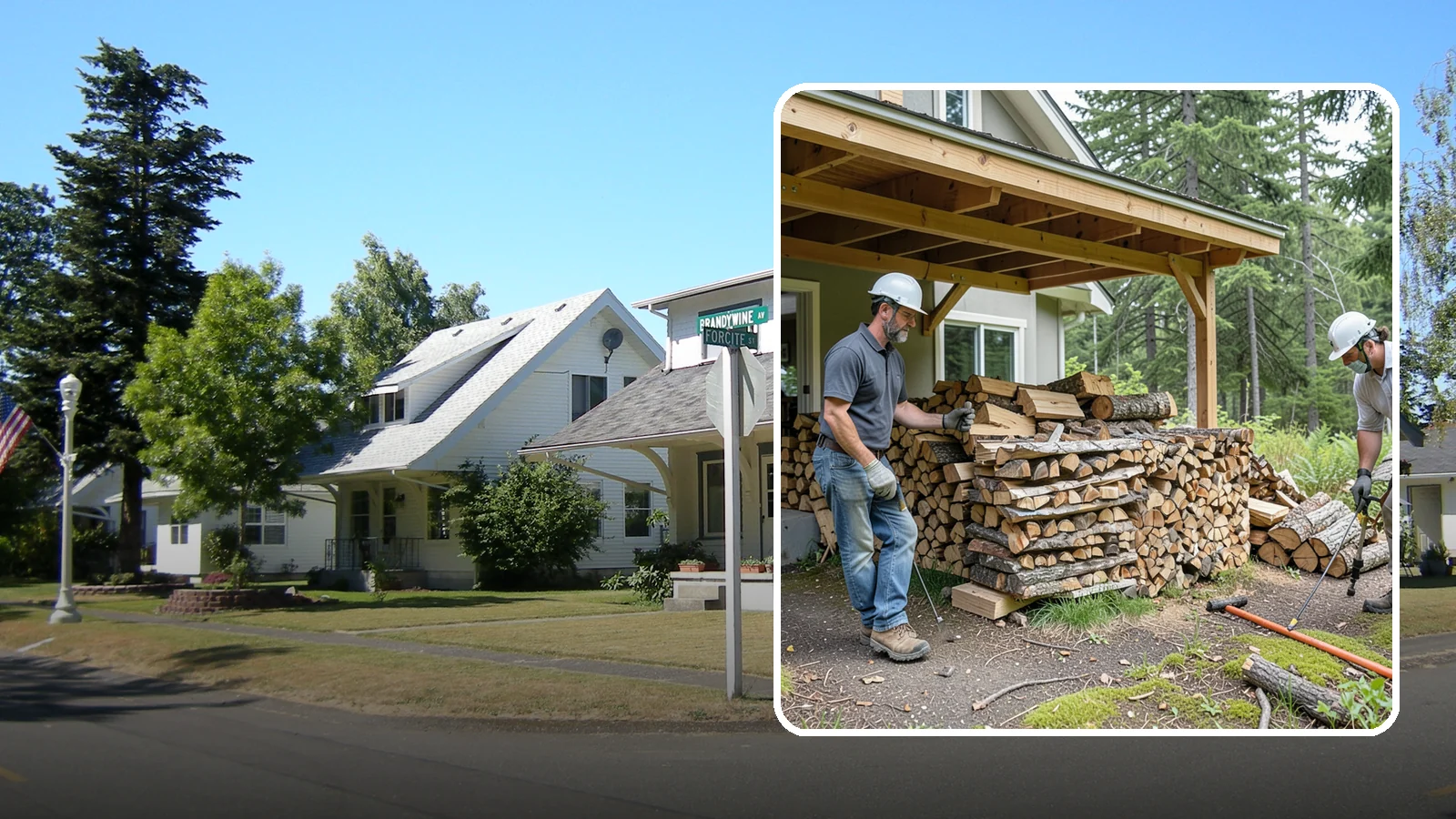 Firewood Restocking in DuPont, Pierce County, WA - We monitor and refill your firewood supply on a recurring basis so you never run out during the heating season.