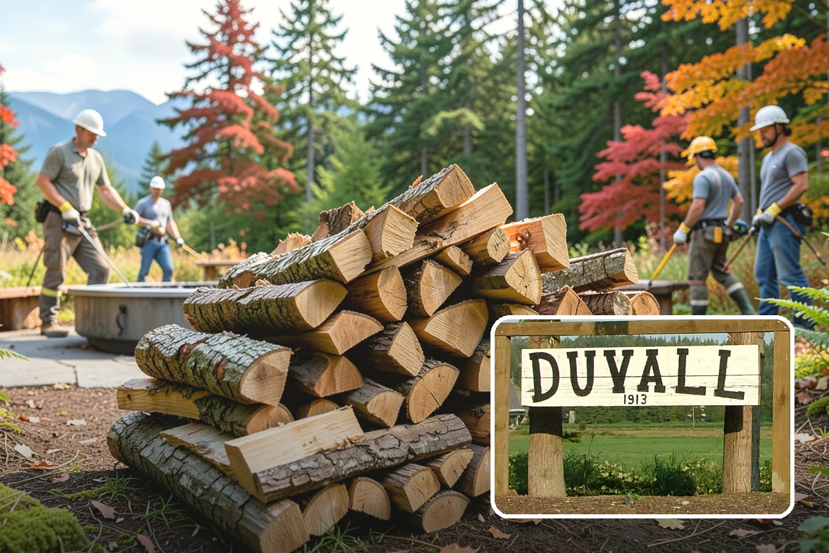 Firewood Restocking in Duvall, King County, WA - Never run out during the cold season