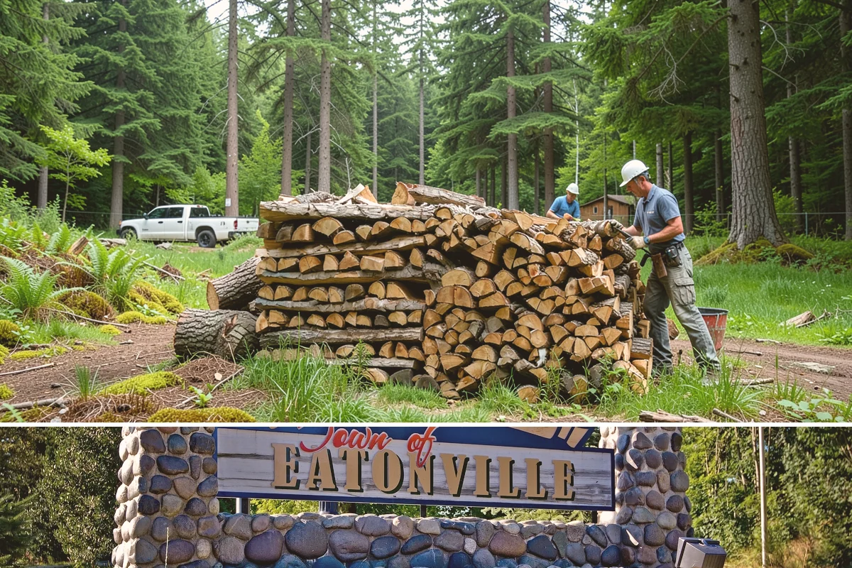 Firewood Restocking in Eatonville, Pierce County, WA - Set up restocking before winter so your automatic refills carry you through the coldest, wettest months.
