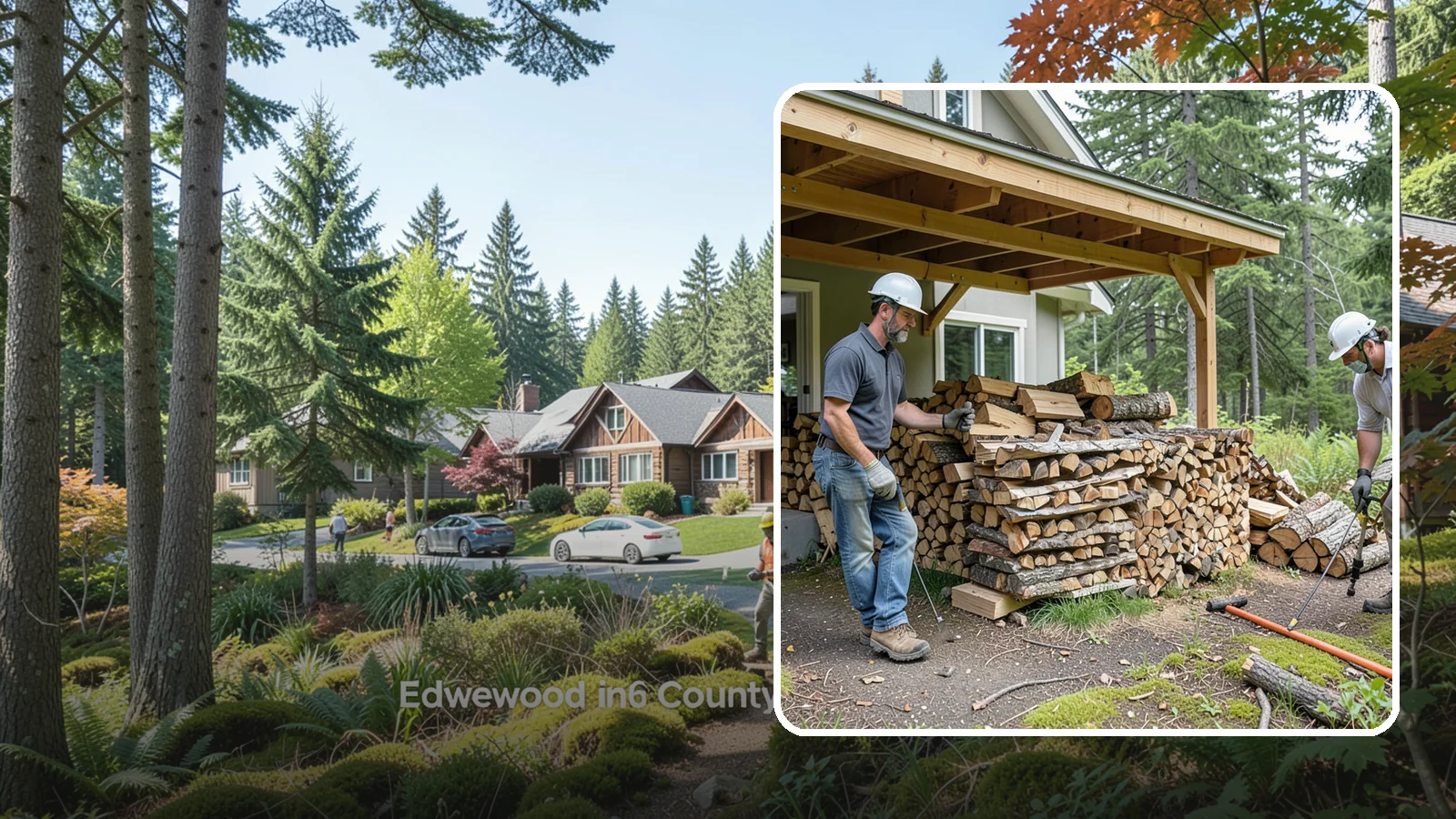 Firewood Restocking in Edgewood, WA - We monitor and refill your firewood supply on a recurring basis so you never run out during the heating season.