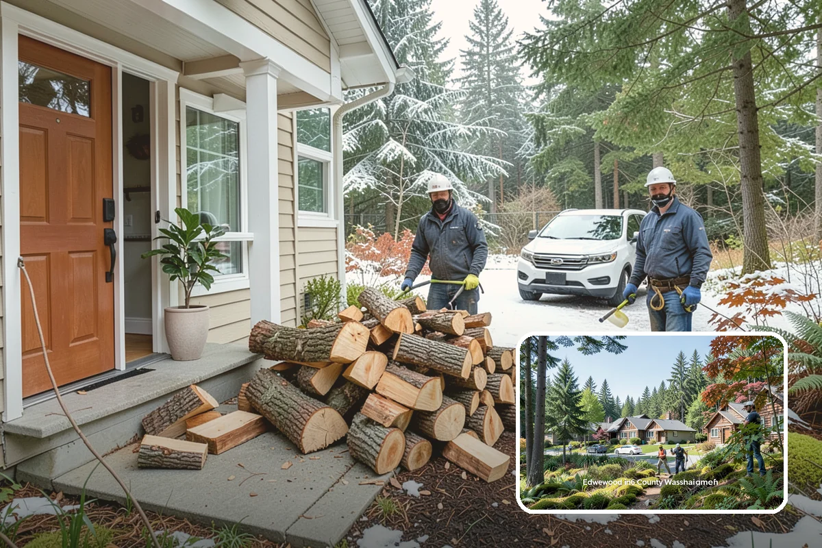 Firewood Restocking in Edgewood, WA - Never run out during the cold season