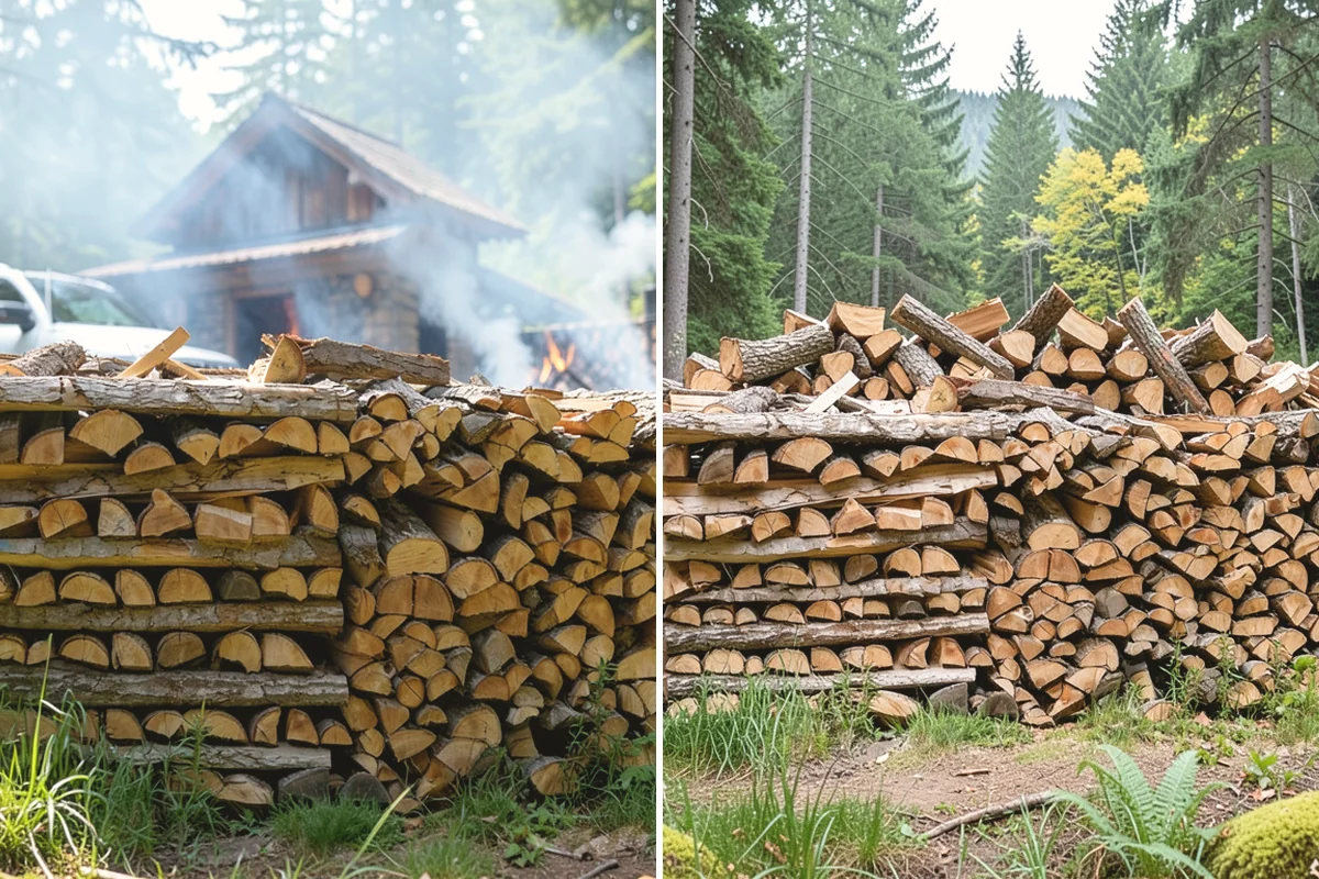 Firewood Restocking in Edgewood, WA - We estimate how quickly you go through wood
