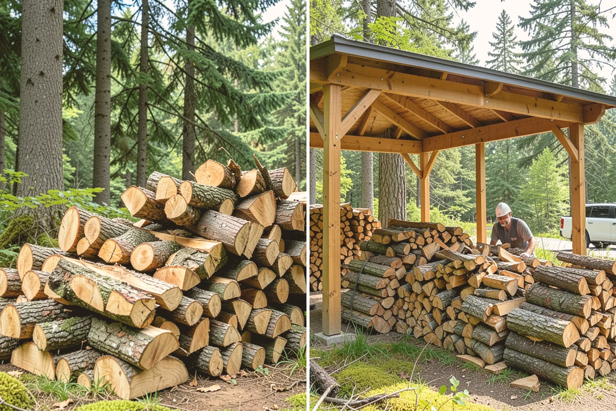 Firewood Restocking in Edmonds, Snohomish County, WA - We estimate how quickly you go through wood