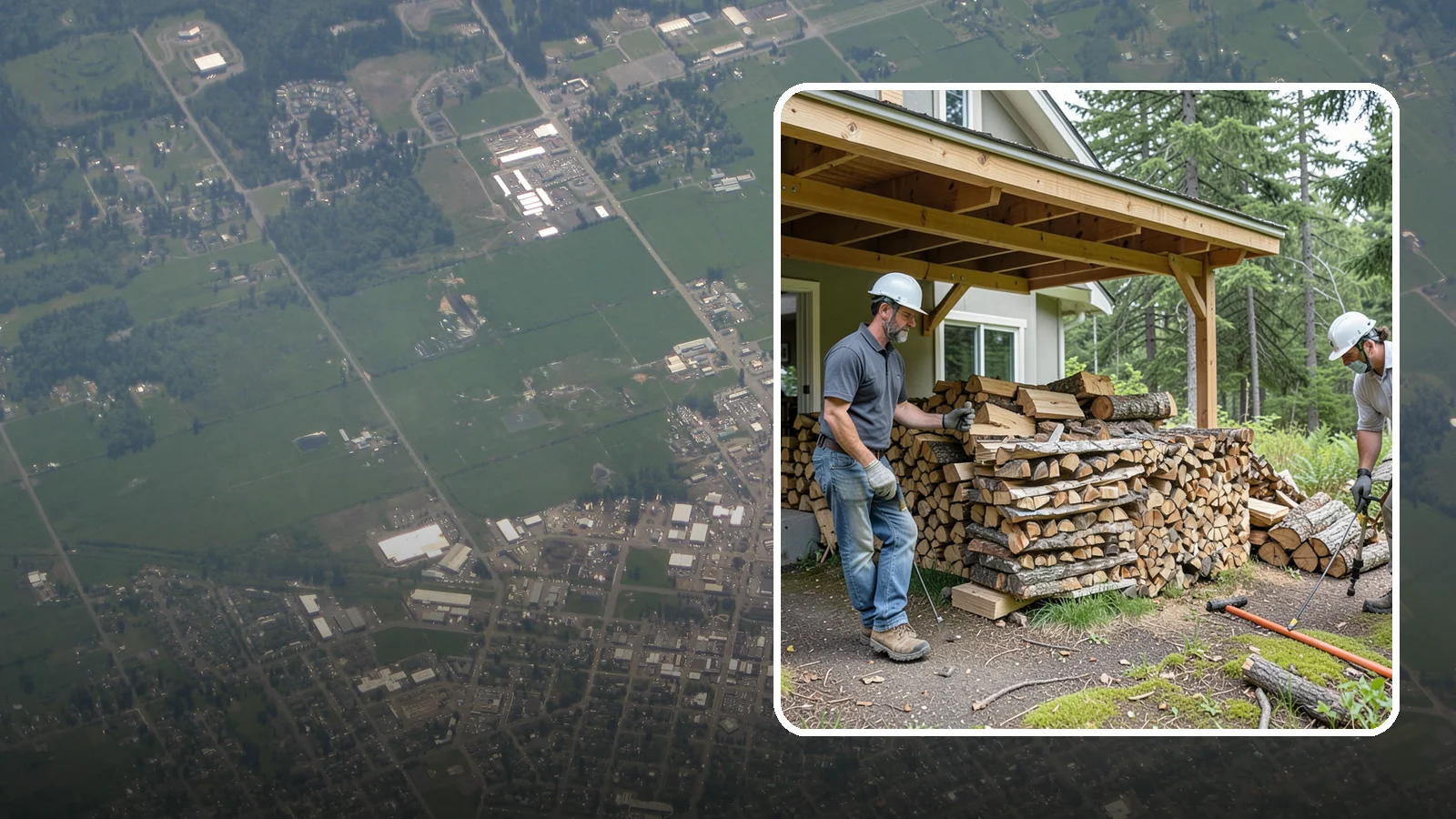 Firewood Restocking in Enumclaw, King County, WA - We monitor and refill your firewood supply on a recurring basis so you never run out during the heating season.
