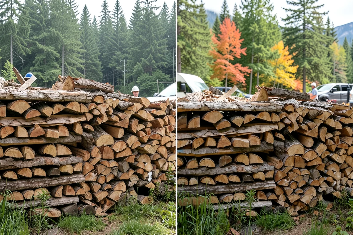 Firewood Restocking in Enumclaw, King County, WA - We estimate how quickly you go through wood