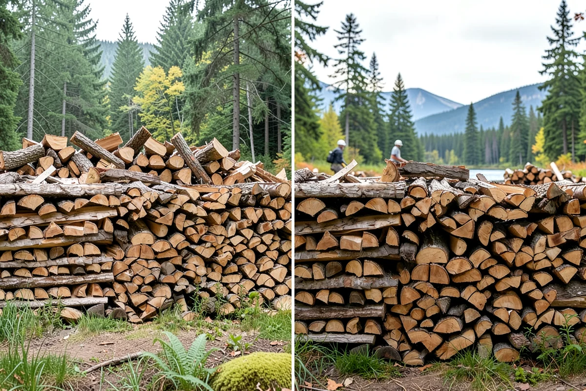 Firewood Restocking in Everett, Snohomish County, WA - We estimate how quickly you go through wood