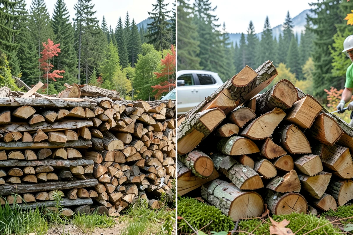 Firewood Restocking in Federal Way, King County, WA - We estimate how quickly you go through wood